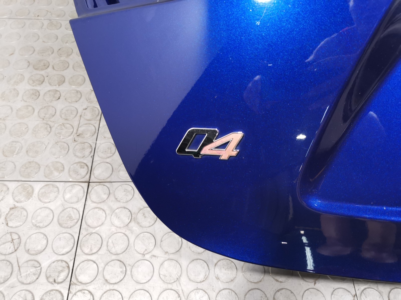 Maserati Ghibli S Q4 2015 Rear Trunk Lid Tailgate With Camera Blue Color OEM
