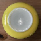 Vintage Pyrex Primary Color Yellow Mixing Bowl No.404