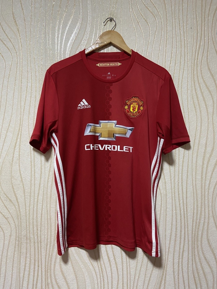 MANCHESTER UNITED 2016 2017 HOME FOOTBALL SHIRT SOCCER JERSEY