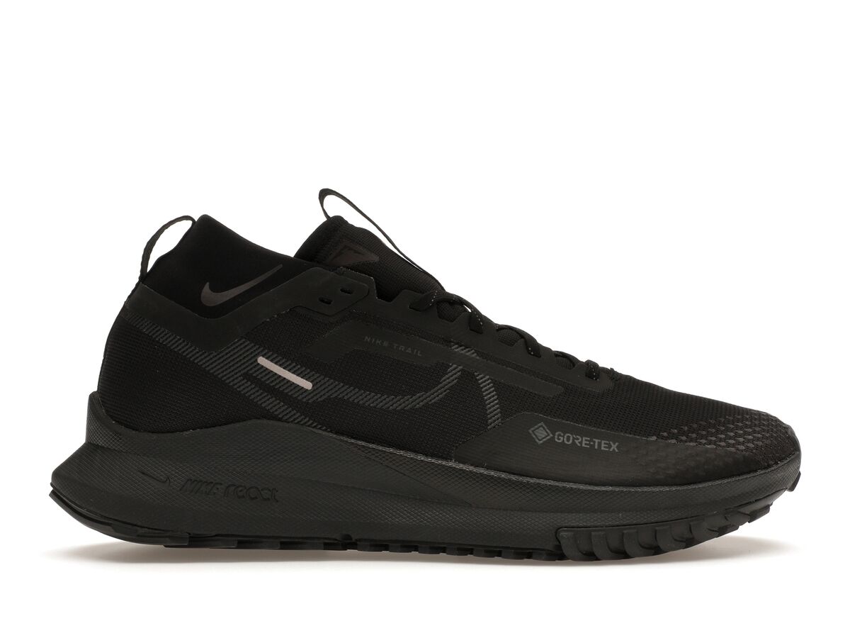 Nike React Pegasus Trail 4 GORE-TEX Black Anthracite Nike React Pegasus Trail 4 GORE-TEX Black Anthracite