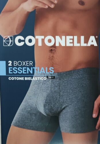 6 SLIP - BOXER UOMO COTONELLA 2396-2397 MUTANDA ELASTICIZZATO ELASTICO INTERNO - Foto 7 di 13