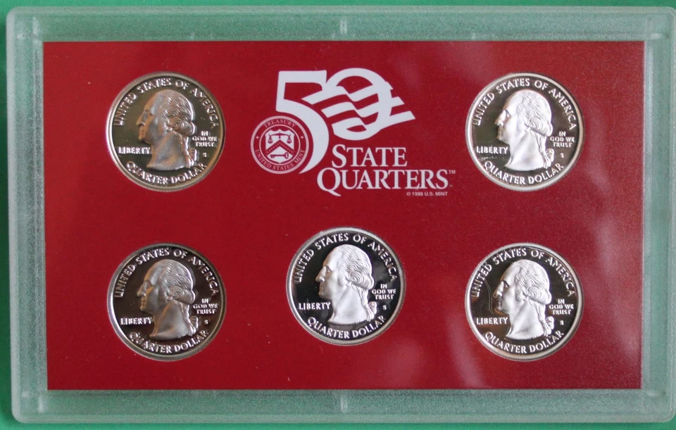 2001 United States Mint ANNUAL 10 Coin SILVER Proof Set with Box and COA - Image 4 of 4