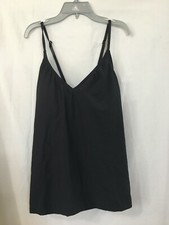 New Anne Cole Women's Swim Triangle Tankini Top Black U pick