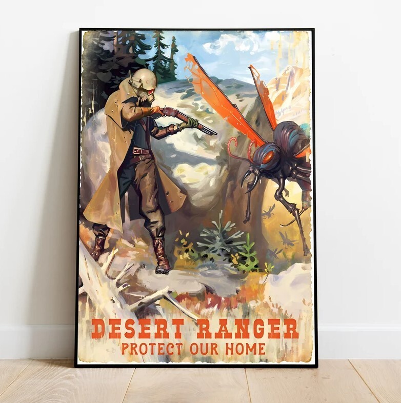 Fallout: Nuka Cola Poster, Wall Art & Home Decor, Video Game Poster Gift-image