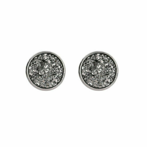 Boucles d'oreilles clip art déco vintage en résine rouge et ton doré - France