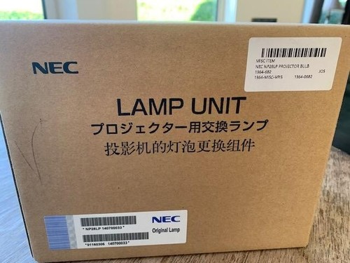 NEW GENUINE OEM NEC NP28LP / 100013541 ,Original Projector Lamp ...
