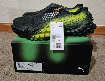 NEW Men's 11.5 PUMA A$AP Rocky x Mostro 3D Black Lime Pow 404187 02