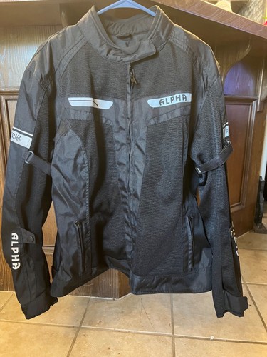 Alpha Unisex Adult 2XL Air Series Motorcycle Jacket Vented Cycle Gear