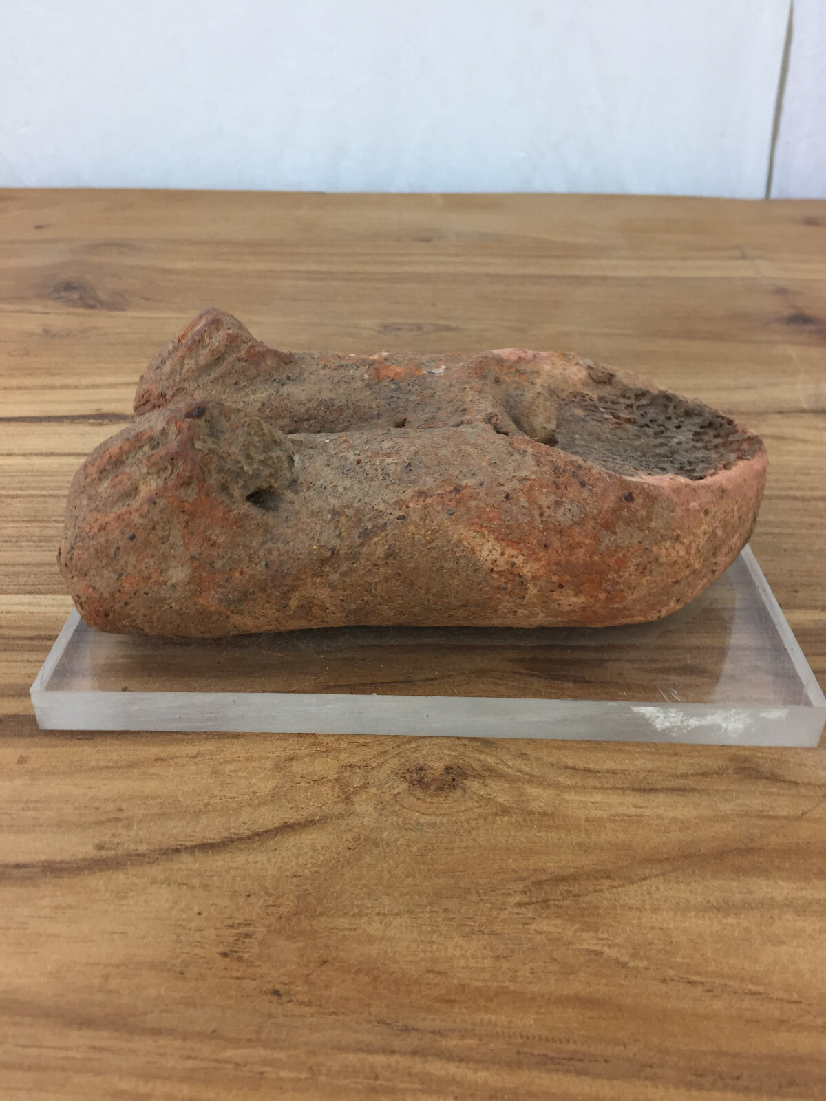 Nok Cultura Djenne Figura Terracota África Nigeria Delta del Níger Fragmento Soporte