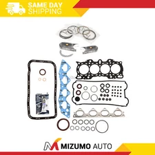 Full Gasket Set Bearings Rings Fit 97-01 Honda CR-V 2.0 DOHC B20B4 B20Z2