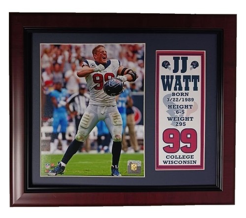 Photo Affiche Brillante Joe Mixon #Houston Texans – 8x10 Pouces