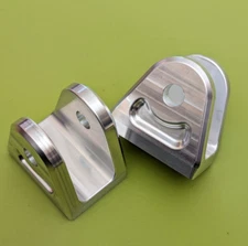 Honda Kawasaki Suzuki Yamaha Twin Shock Mounts Aluminium Weld On. Must Read.