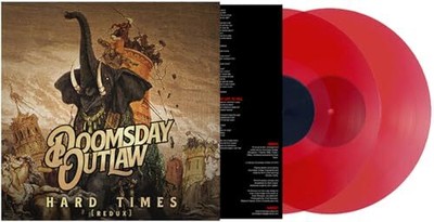 DOOMSDAY OUTLAW - HARD TIMES REDUX RED TRANSPARENT VINYL - New Vin - B707z