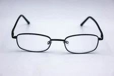 Modern Optical Aries Gunmetal Rectangle Eyeglasses Frames 50-20-145