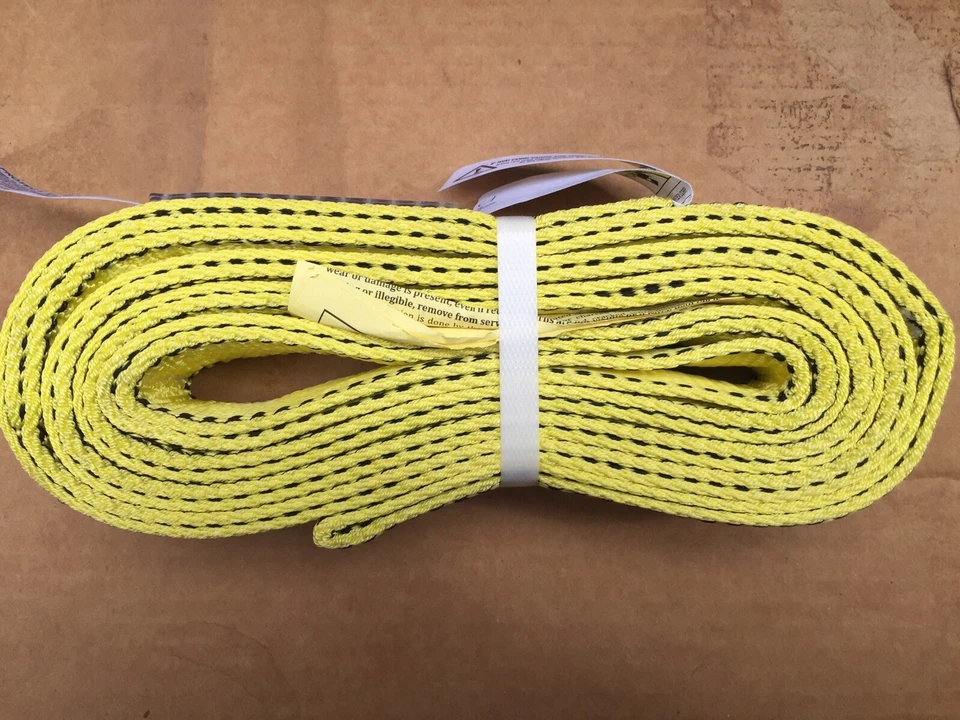 Liftex 8’x2” Lifting Sling. EE292ND. Made In USA. 6400lbs Vertical.