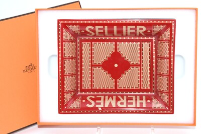 Hermes Sellier Change tray by Benoit Pierre Emery porcelain
