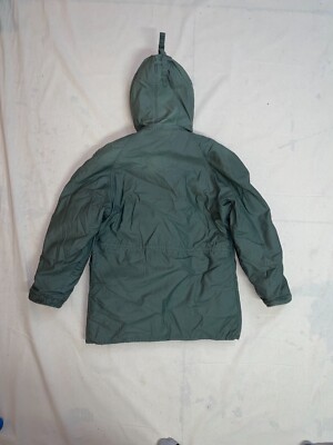 Vintage Avirex Flying Jacket N-3B Mens size Small Green Coat