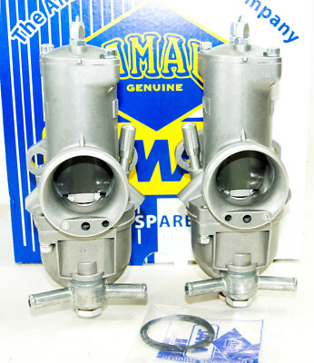 Norton Commando Amal 932 Carburettor pair premier 2 Vergaser 850 1973-74 PACK136