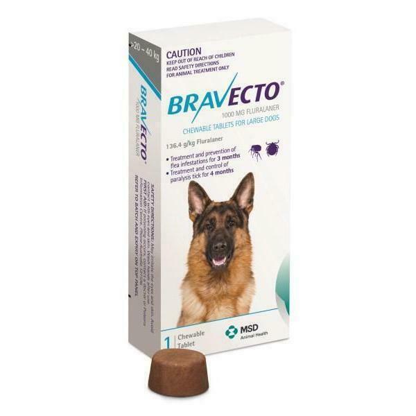 flea pills for large dogs