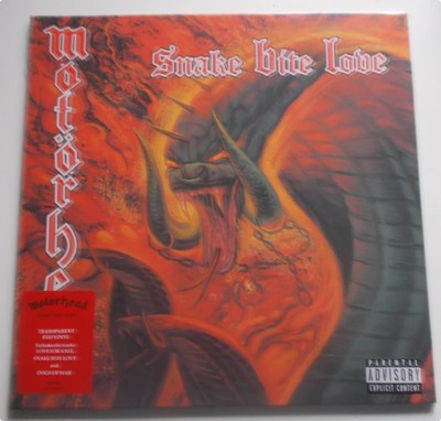 Motörhead   Snake Bite Love - LP - Red Vinyl