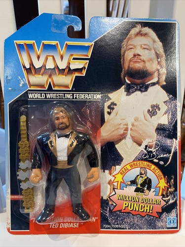 WWF Hasbro Million Dollar Man Ted DiBiase Series 1...