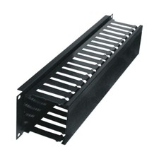 Middle Atlantic PHCM-2-3 2 RU Plastic Cable Manager, 3 Inches Deep