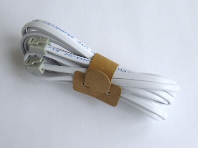 RJ11 Modem Router Leitung 3m weiß (Kabel Breitband Internet)