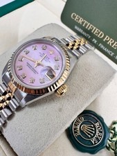 ROLEX  LADIES DATEJUST  26MM  18K AND STEEL