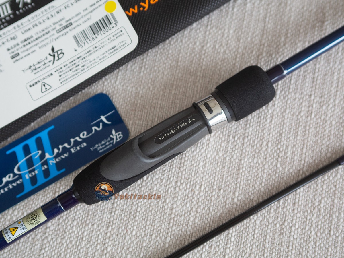 YAMAGA Blanks Blue Current III 74 Spinning Rod-Watch Product Video