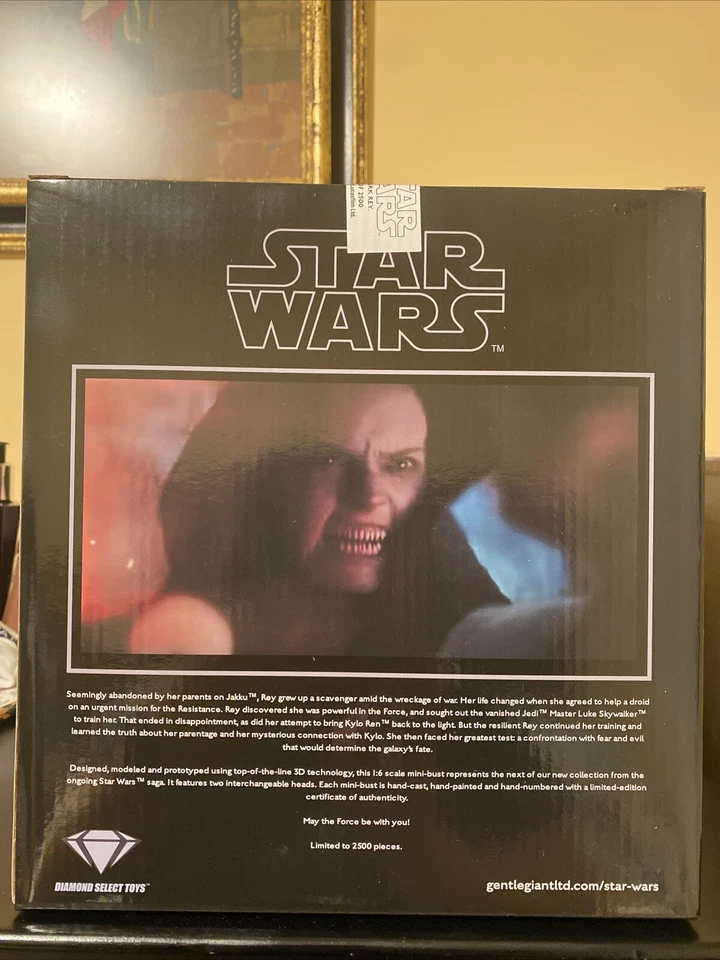 Minibusto Star Wars Dark Rey escala 1/6 exclusivo de la convención 2021 Gentle Giant Foto 2 de 4