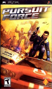 Pursuit Force - Playstation Portable PSP TESTED