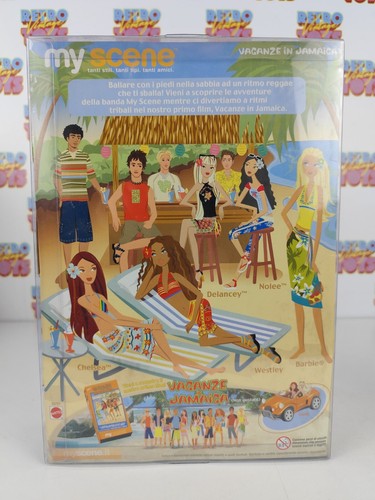 MY SCENE NOLEE JAMAICA HOLIDAYS MATTEL C5721 DOLL 2003 VINTAGE NEW - Picture 3 of 6