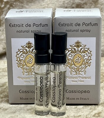 Tiziana Terenzi Cassiopea Extrait de Parfum 2X Sample Vial Spray