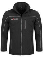 Soft Shell Motorradjacke mit Protektoren Herren Textil Motorrad Roller Jacke 