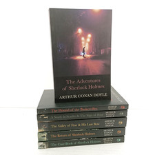 Arthur Conan Doyle Adventures Of Sherlock Holmes 6x Classic Edition Books Bundle