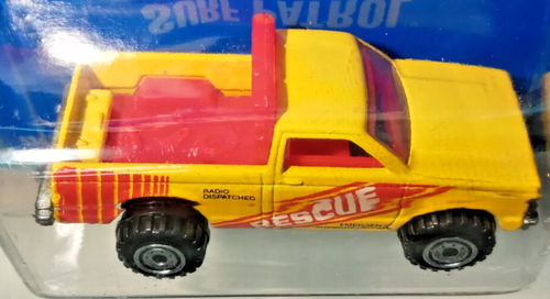 1990 Hot Wheels International Blue Card SURF PATROL gelb mit Chrom CT Speichen - Bild 3 von 7