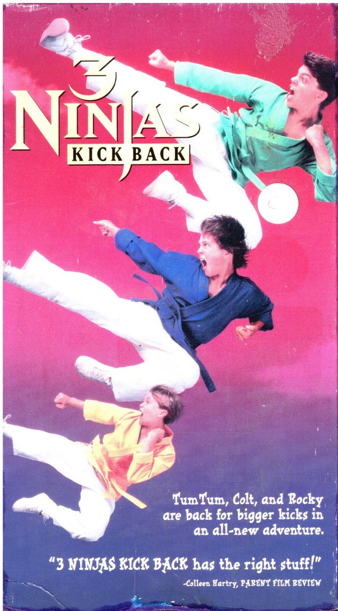 3 NINJAS KICK BACK- Victor Wong- Rocky, Colt & Tum-Tum vs