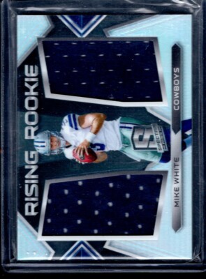 2018 Panini Spectra MIKE WHITE Dual Jersey /199 Rookie RC SP #12