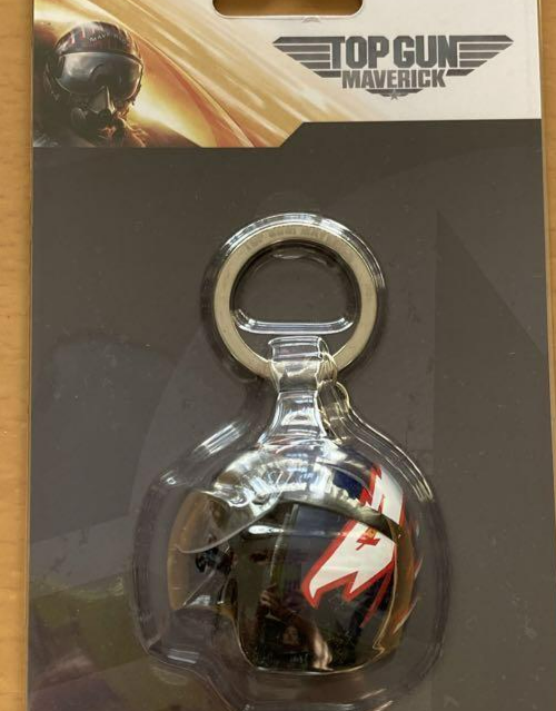 TOP GUN MAVERICK Helmet Keyring 3.9