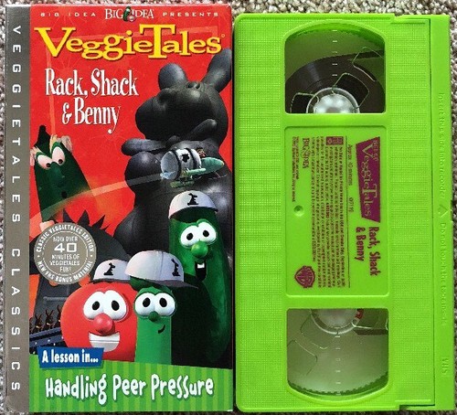 Veggietales Rack Shack And Benny Vhs