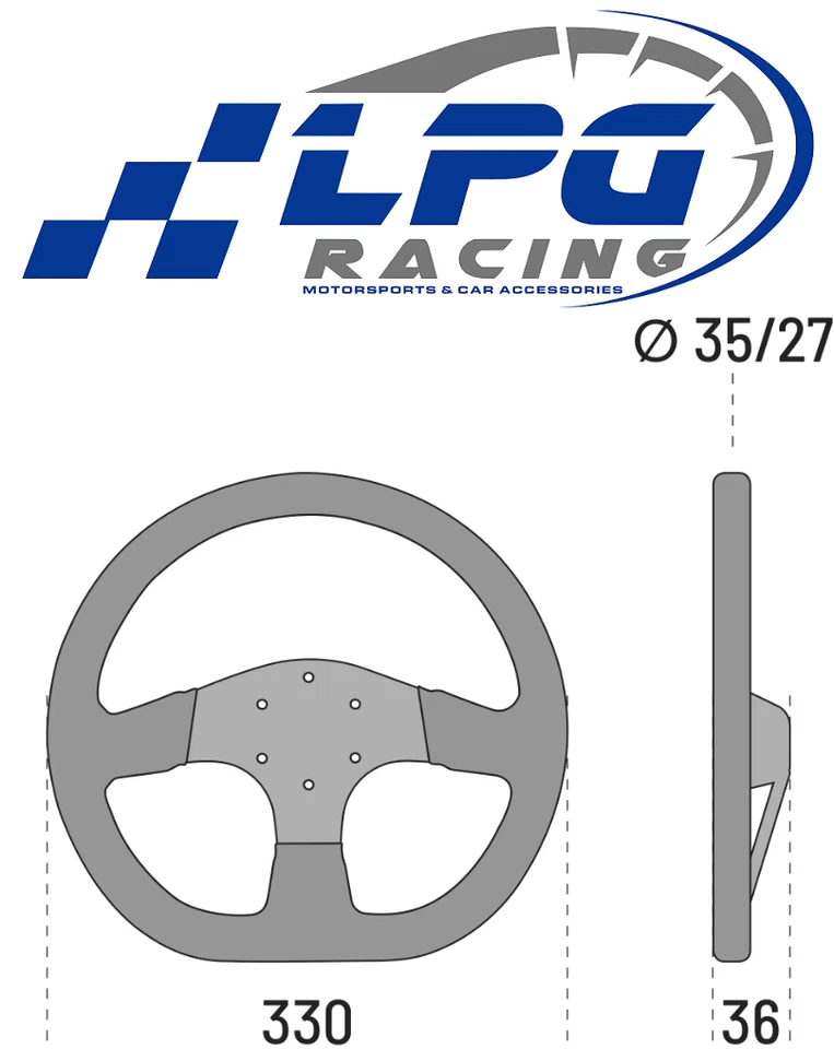 SPARCO VOLANTE DA GARA PIATTO 3 RAZZE PELLE NERA SCAMOSCIATA 015R353PSN RALLY - Imagen 4 de 4