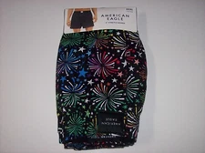 American Eagle Underwear Men's Stretch Boxer XXXL Fireworks New