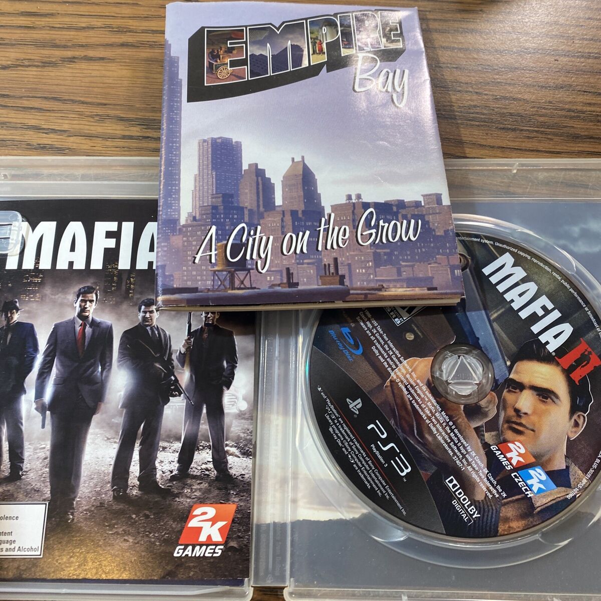 Mafia II 2 Sony PlayStation 3 PS3 Game Complete CIB & Tested w/ Map  710425374074 