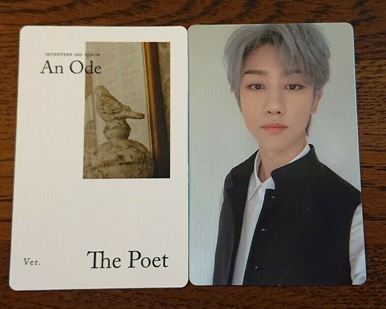THE8 Official Photocard SEVENTEEN - An Ode - SVT Real Hope THE8 Official Photocard SEVENTEEN - An Ode - SVT Real Hope
