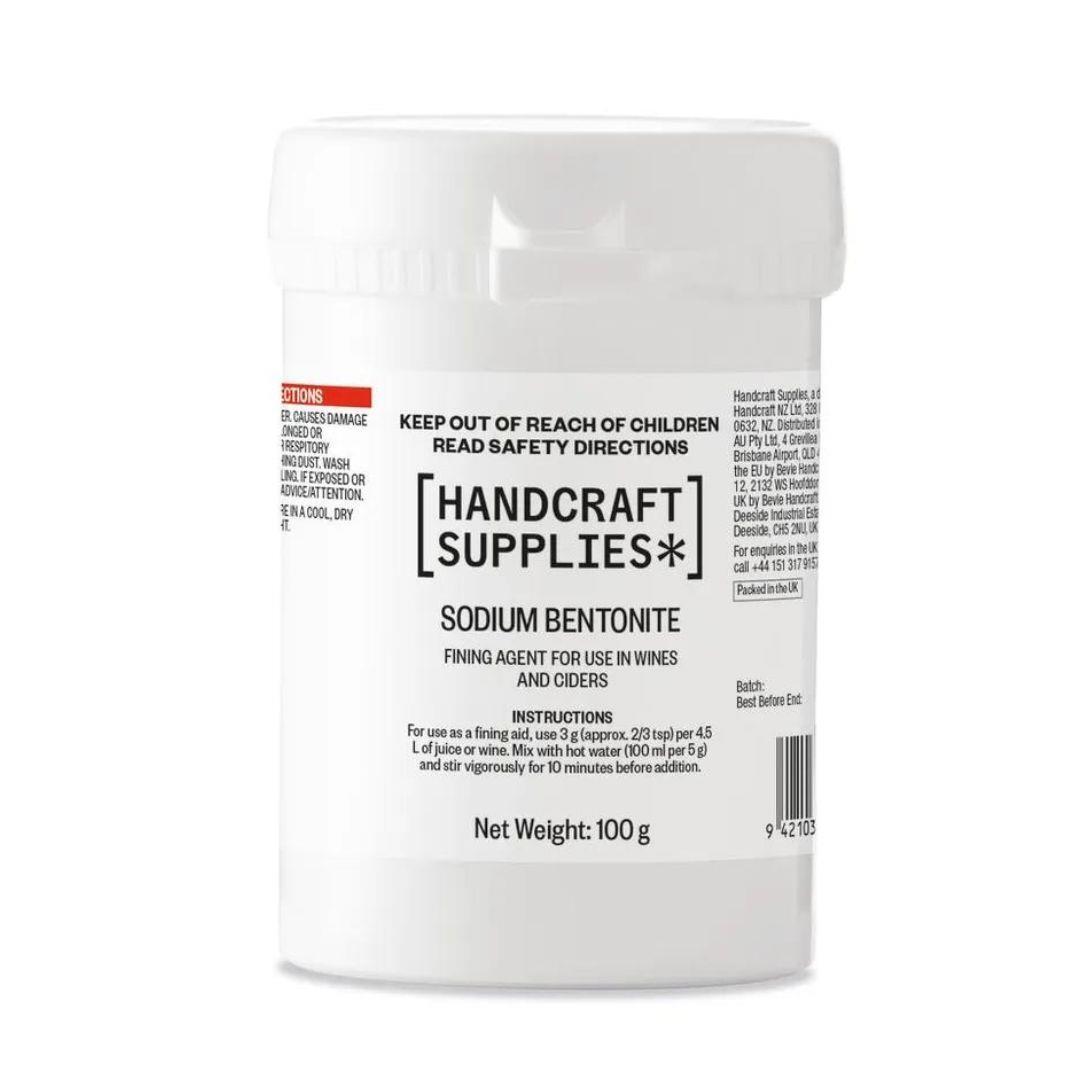 Handcraft Supplies Sodium Bentonite - 100g  Resealable Tub