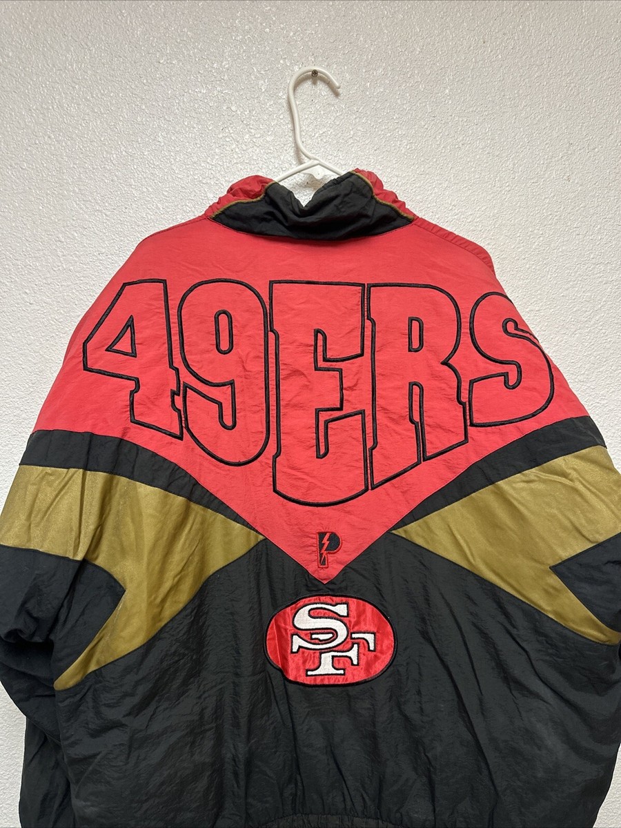 VTG San Francisco 49ers Vintage Pro Player Jacket Sz L See