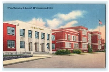 Windham High School Willimantic CT - Early Linen View