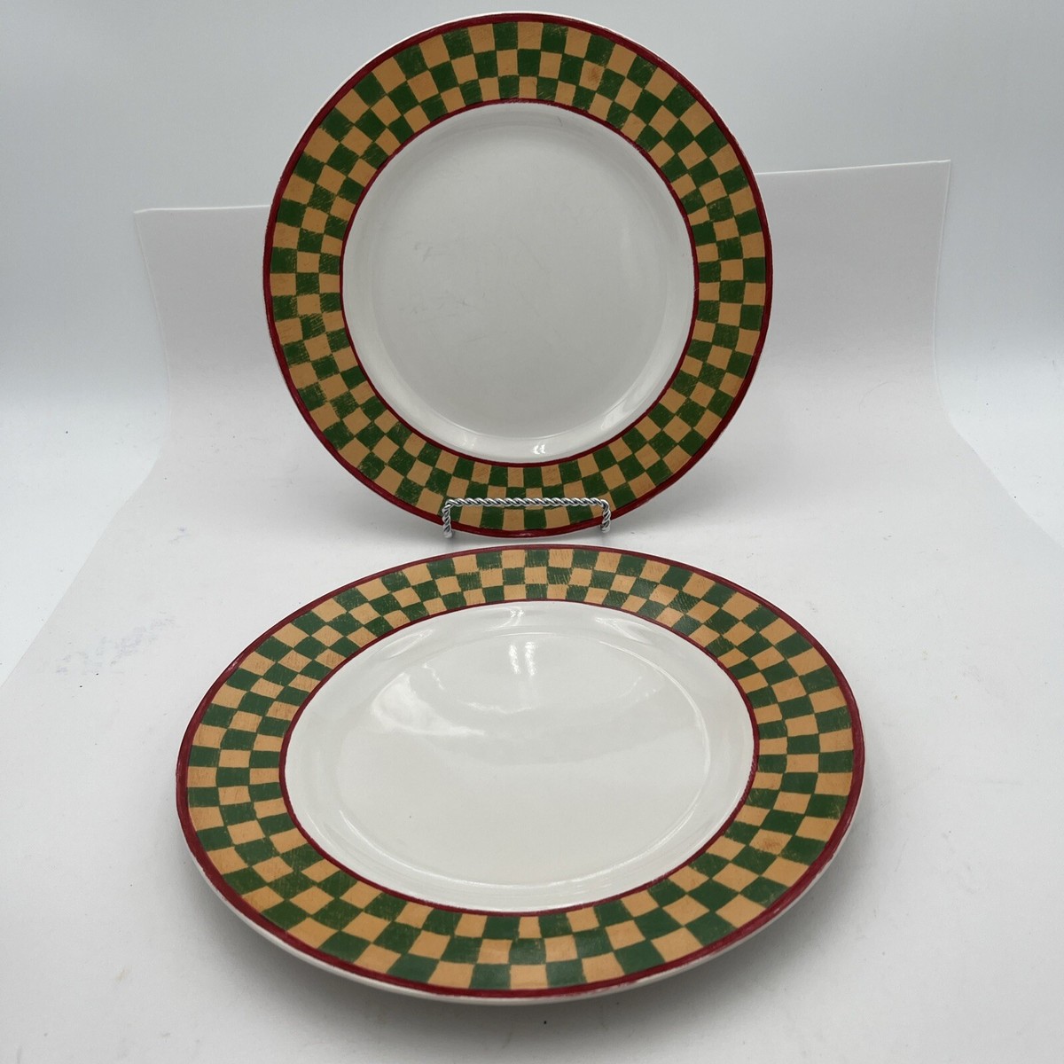 Block COUNTRY FARM Set of Dinner Plates 10 3/4