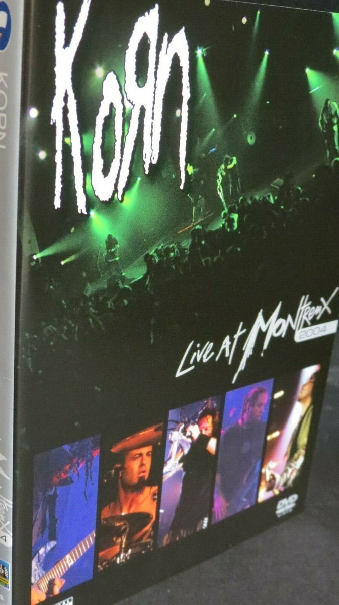 Korn - Live At Montreux NEW! DVD, 2004 NEW! Concert Performance