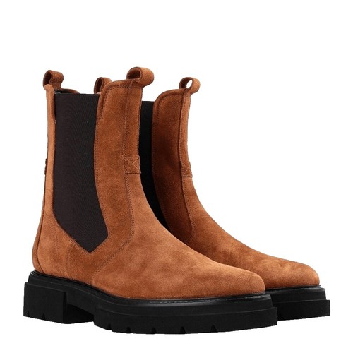 JCrew Chelsea Brown Vegan Faux Leather Ankle Shoe Boots  display picture 2